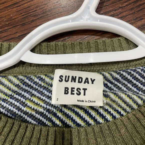 Aritzia Sunday Best Flower Power Groovy Sweater - Picture 2 of 2